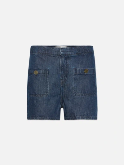 Shop Frame Patch Pocket Trouser Shorts