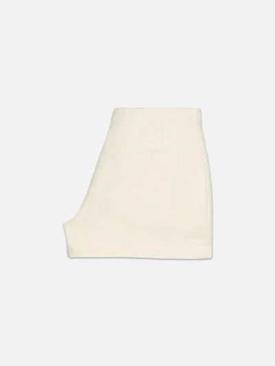Shop Frame Patch Pocket Trouser Shorts In White
