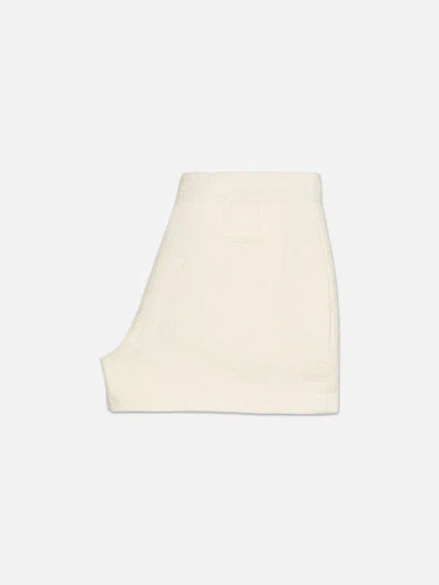 Frame Patch Pocket Trouser Shorts In White