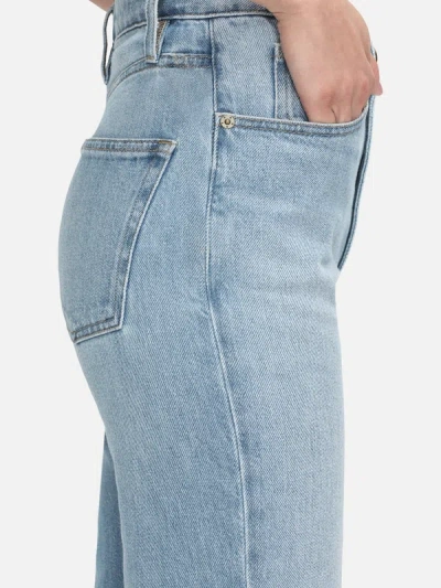 Shop Frame The Extreme Flare Ankle Jeans