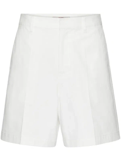 Shop Valentino Garavani Shorts In White