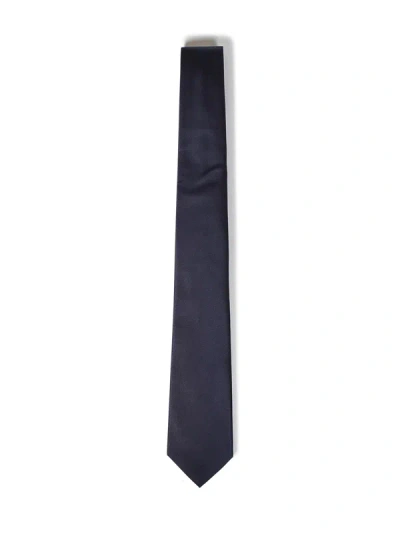 Shop Emporio Armani Tie In Blu