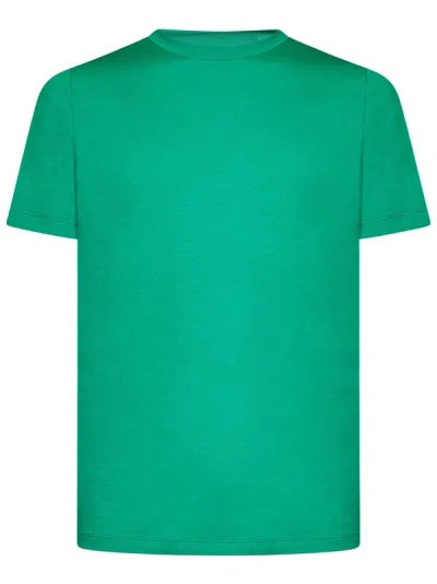 Shop Malo T-shirt In Verde
