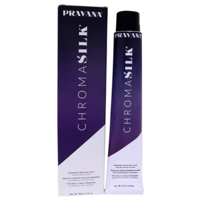 Shop Pravana Chromasilk Creme Hair Color - 5.5 Light Mahogany Brown By  For Unisex - 3 oz Hair Color