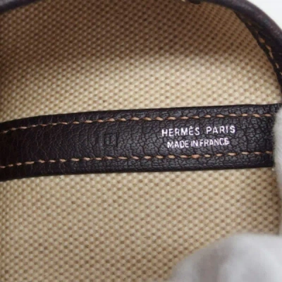 Shop Hermes Hermès Garden Party Ecru Canvas Tote Bag ()