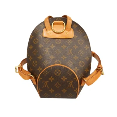 Pre-owned Louis Vuitton Ellipse Pm Brown Canvas Backpack Bag ()