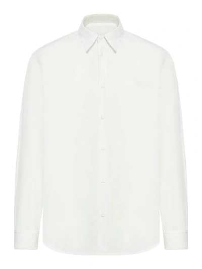 Shop Oamc Mark Shirt With Patch In White
