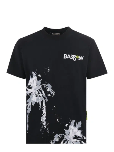 Shop Barrow T-shirts And Polos Black In Nero