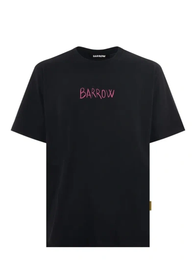 Shop Barrow T-shirts And Polos Black In Nero