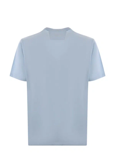C.p. Company Camiseta - Azul Claro In Metallic