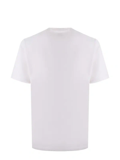 Shop C.p. Company T-shirts And Polos In Bianco Latte