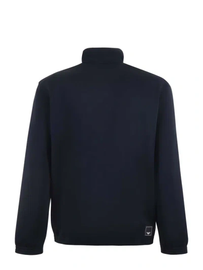 Shop Emporio Armani Sweaters Blue