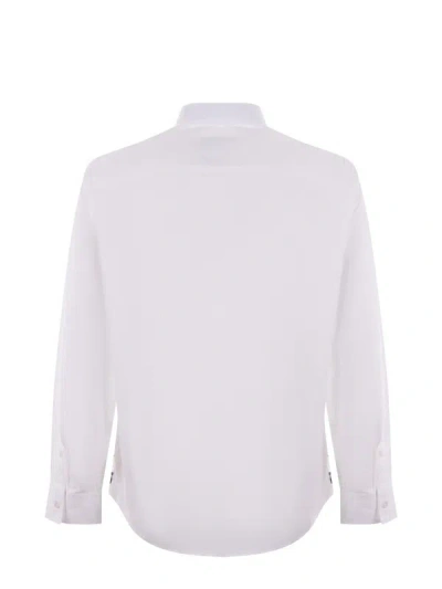 Shop Versace Jeans Couture Shirts White In Bianco