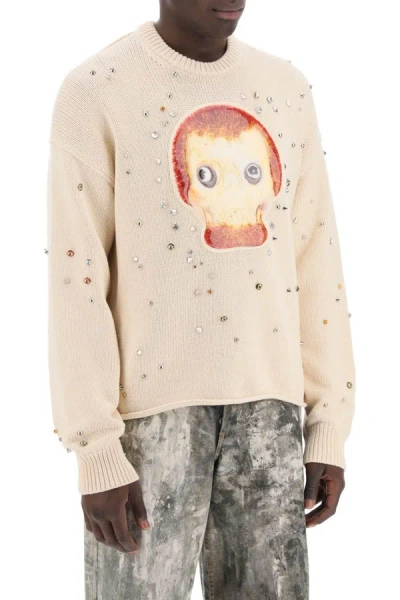 Shop Acne Studios "studded Pullover With Animation