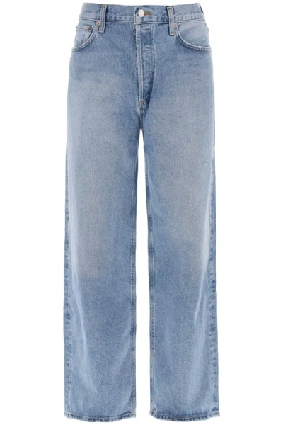 Shop Agolde Low Slung Baggy Jeans