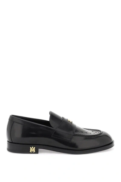 Shop Amiri Leather Loafers For