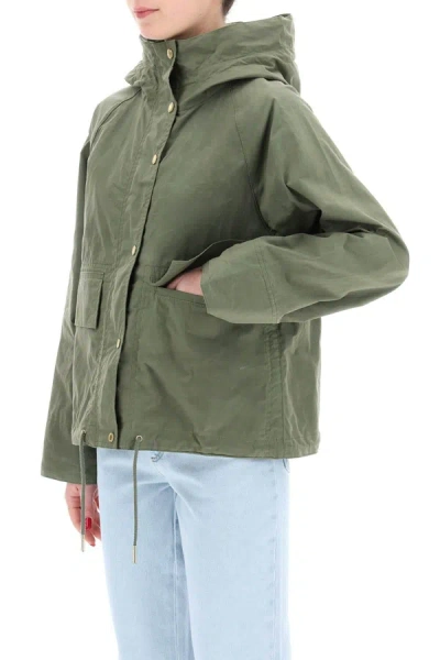 Shop Barbour Nith Hooded Jacket With