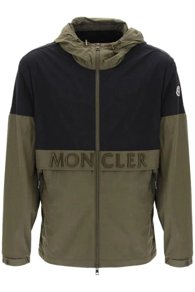 Shop Moncler "joly Windbreaker With Embroidered Logo"
