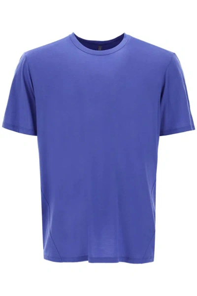 Shop Veilance Wool Jersey T Shirt With Frame Design
