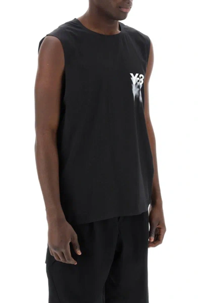 Shop Y-3 Y 3 Perforated Tank Top With Faded