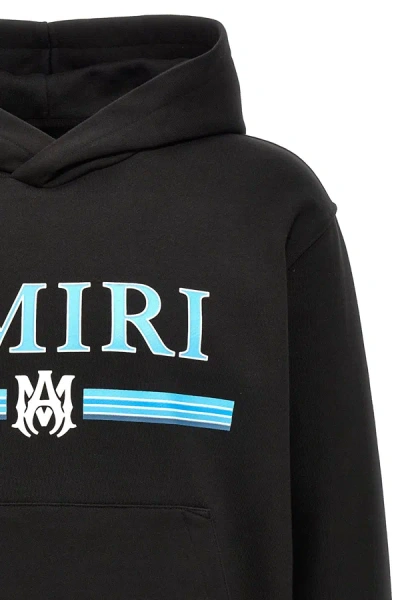 Shop Amiri Men 'ma Bar' Hoodie In Black