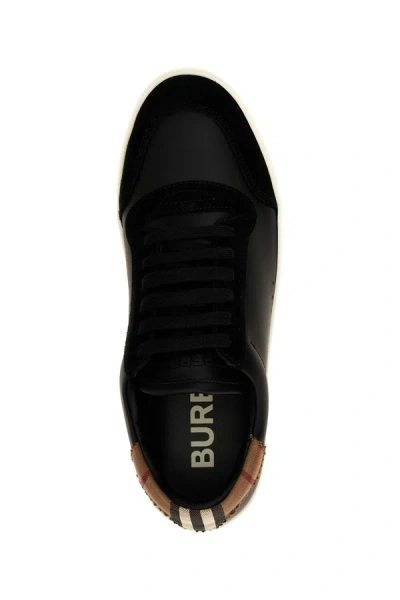 Shop Burberry Men 'tnr Robin' Sneakers In Black