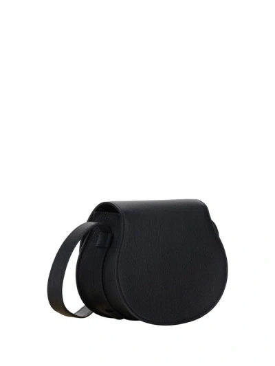 Shop Chloé Women Marcie Shoulder Bag In Black