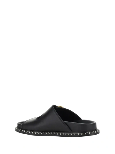Shop Chloé Women Rebecca Sandals In Black