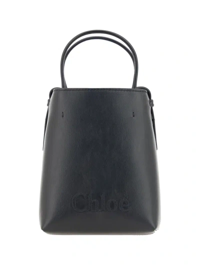 Shop Chloé Women Sense Handbag In Black