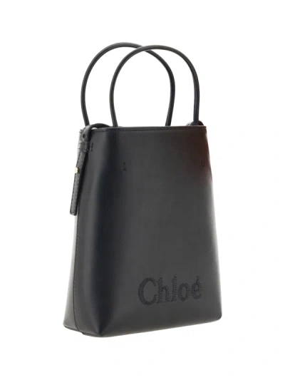Shop Chloé Women Sense Handbag In Black