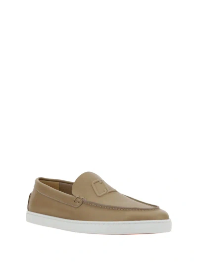 Christian Louboutin Loafers  Men Color Beige In Multicolor