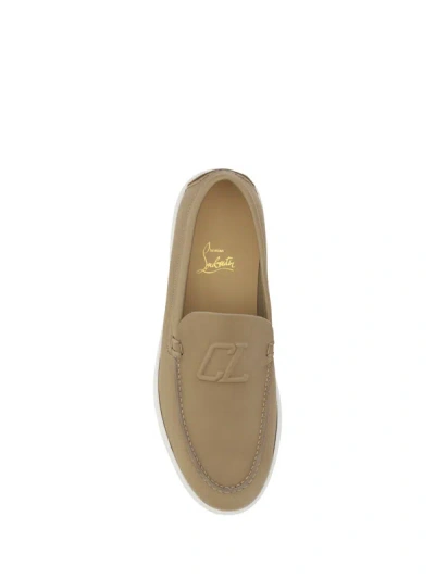 Christian Louboutin Loafers  Men Color Beige In Multicolor