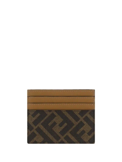 Shop Fendi Men Card Case In Multicolor