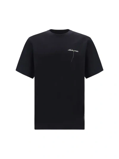 Shop Fendi Men T-shirt In Black