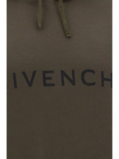 Shop Givenchy Men Hoodie In Green
