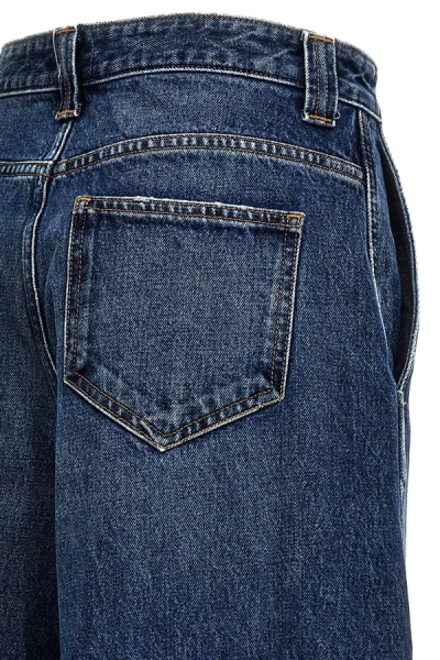 Shop Khaite Women 'jacob' Jeans In Blue