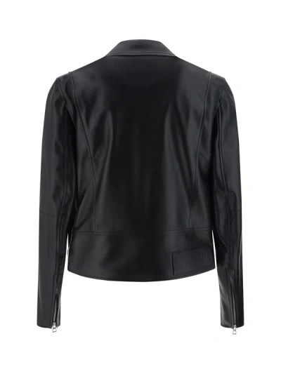 Shop Loewe Men Biker Jacket In Black