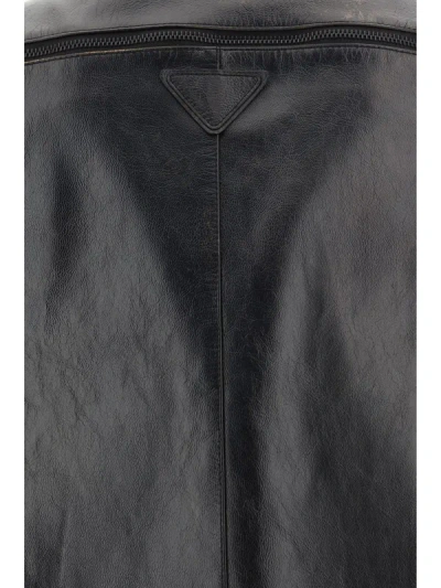 Shop Prada Men Vest In Black
