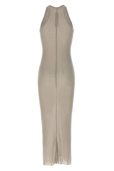 Shop Rick Owens Women 'tank Dress' Midi Dress In Cream
