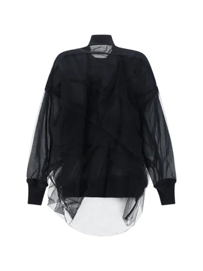 Shop Rick Owens Women Jacket In Black