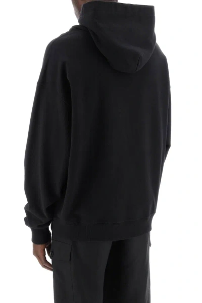 Shop Dolce & Gabbana Hooded Sweatshirt With Logo Print