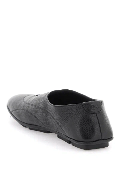 Shop Dolce & Gabbana Leather Slipper For