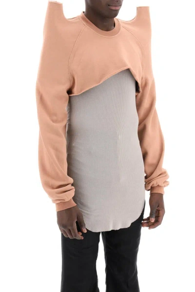 Shop Drkshdw Niche "cropped Sweatshirt With