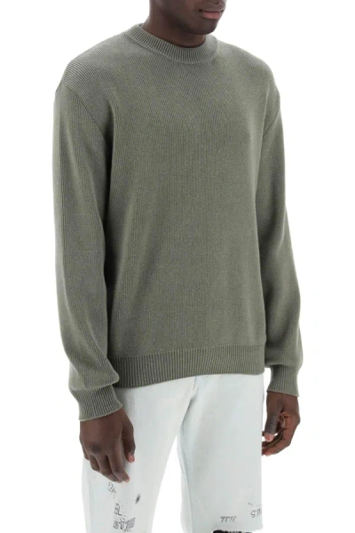 Shop Golden Goose Davis Cotton Rib Sweater