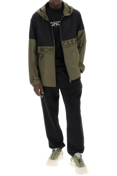 Shop Moncler "joly Windbreaker With Embroidered Logo"