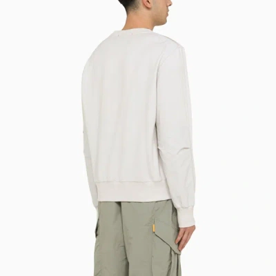 Shop Parajumpers Cotton Cloud Sweatshirt With Patch Pocket