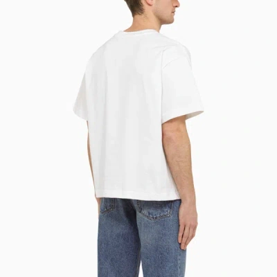 Shop Séfr White Cotton T Shirt