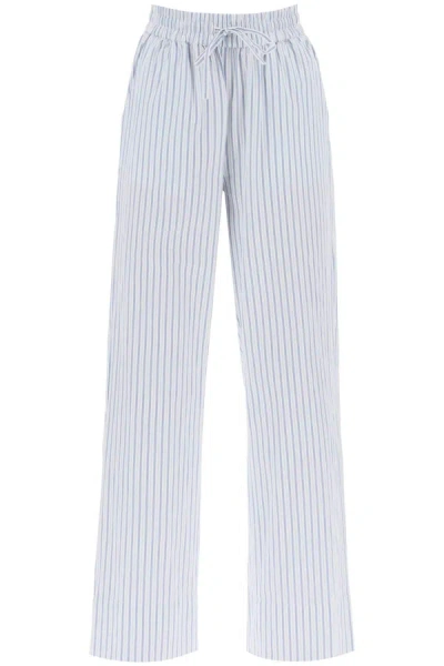 Shop Skall Studio Striped Cotton Rue Pants With Nine Words