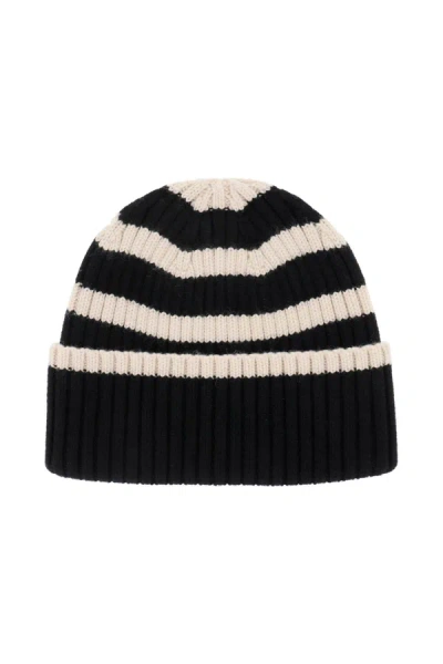 Shop Totême Toteme Signature Stripe Beanie