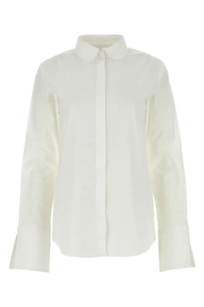 Shop Apc A.p.c. Shirts In Blanc